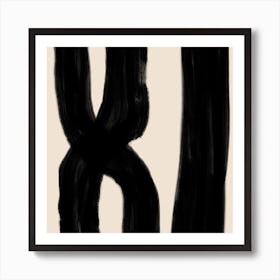 The Abstract IV Square Art Print