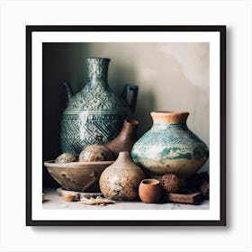 Moroccan Still Life No 11 Art Print