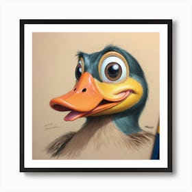 Duck! 12 Art Print