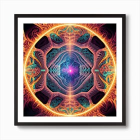 Psychedelic Art 3 Art Print