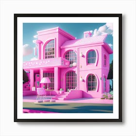 Barbie Dream House (389) Art Print