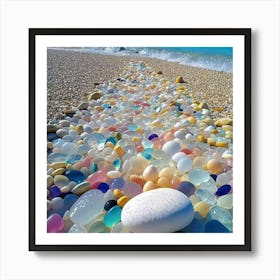 Sea Glass Art Print