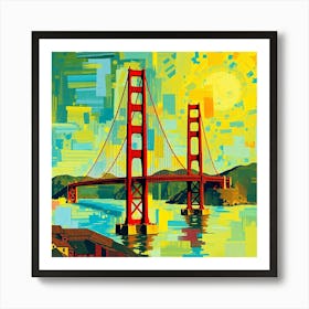 Golden Gate Bridge 4 Art Print