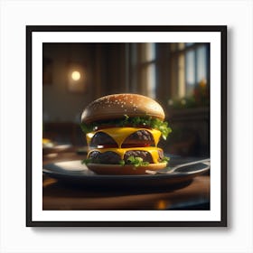 Burger 39 Art Print