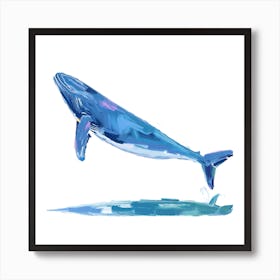 Blue Whale 04 Art Print