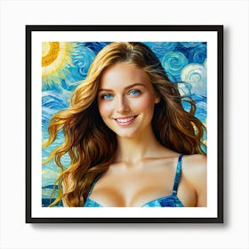 Starry Night gh Art Print