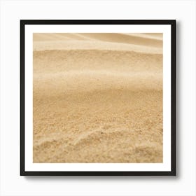 Sand Dunes 10 Art Print