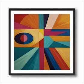 Abstract Piece That Represents Peace Art Print