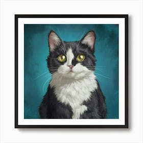 Cat Lover Art Print