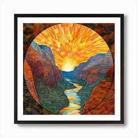 Grand Canyon Sunrise Art Print