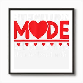 Baecation Mode Couples Vacation Trip Matching Travel Lover Art Print