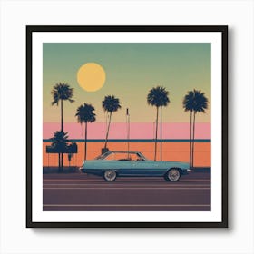 2000s Laid Back Indie Rock Music Art Print