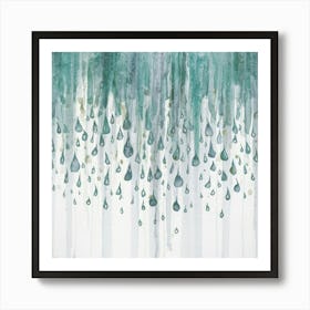 Raindrops Art Print