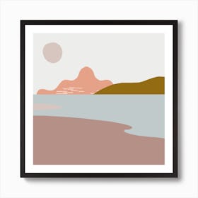 Mountain View Art Print