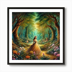 beautiful lady43 Art Print