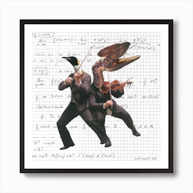 The Music Of Science Art Print