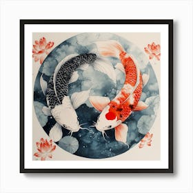 Koi Fish 8 Art Print