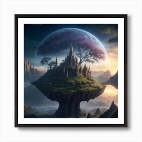 Fairytale Castle Art Print