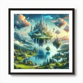 Fairytale Castle Art Print