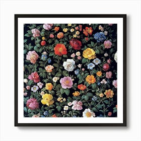 Bouquet Of Flowers Art 1 Art Print