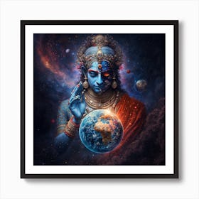 Shree Krishna 1 Art Print