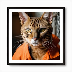 Bengal Cat Art Print