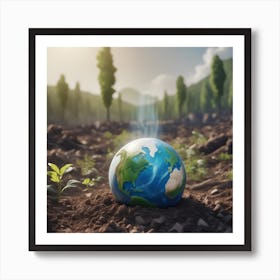 Earth In The Dirt Concept Art Print