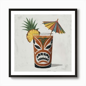 Tiki Drink Art Print