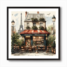 Old Paris By Csaba Fikker 11 Art Print