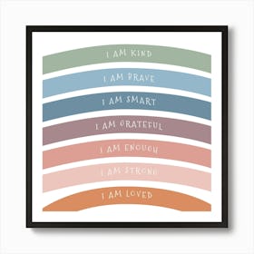 I Am Loved Art Print