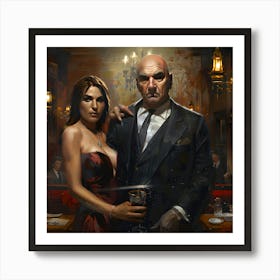 Mafia Boss and Wife: Empire of Shadows Art Print