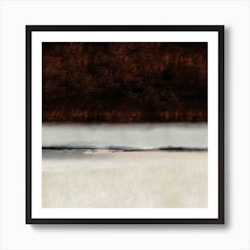Quiet Zone 1 Square Art Print