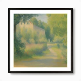 Walk In Art Print