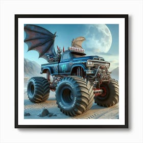 Monster Truck Art Print