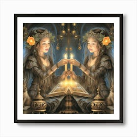The Joy Of The Witches Art Print