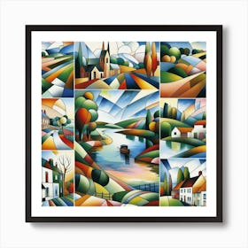 Country Landscapes Art Print