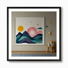 Kids Wall Art Art Print