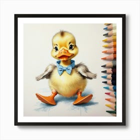 Duck! 42 Art Print