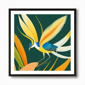 Bird Of Paradise 2 Art Print