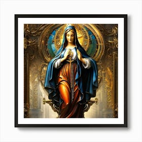 Virgin Mary 27 Art Print