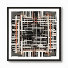 Abstract Squares 1 Art Print