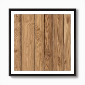 Wood Planks 6 Art Print