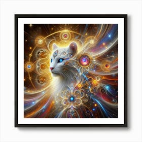 Royal Feline Art Print