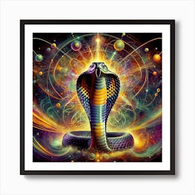 Cobra spiritual Art Print