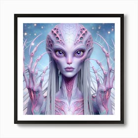 Alien Woman 1 Art Print