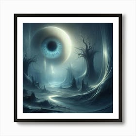 Eye Of The Forest Art Print