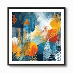 Abstract Painting 42 Art Print