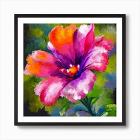 A Flower In The Garden Art Print