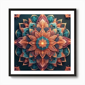 Mandala 40 Art Print