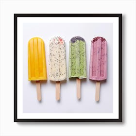 Popsicles 8 Art Print